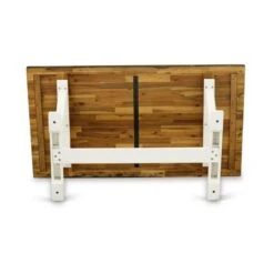 Modern Kitchen Set - A Rectangular Table And Parson Chairs - Wire Brushed Linen White Finish (No. Of Chairs & Bench Options) - V077FL201-6 -Gourmet Interiors 8296dae5 6adb 4978 972c 2f2d8dc62478