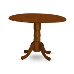 5 PC Kitchen Table Set - A Dining Table And 4 Wood Kitchen Chairs - Black & Cherry Finish (Seat Type Options) - DLNI5-BCH-C -Gourmet Interiors 845fe440 ffad 409d 8906 9f3dd6b4db10