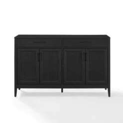 Milo Sideboard - 15.75"x56"x36" - 15.75"x56"x36" - Black -Gourmet Interiors 84f972bd 0d7e 47db af32 e754048ee2f9
