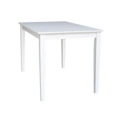 The Gray Barn Fairy Glen Solid Wood Fixed Top Table With Shaker Legs - Weathered Gray -Gourmet Interiors 85070d8c b2ee 42b3 89e1 6cc0a438e178