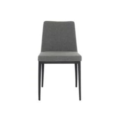 Avenue Mid-century Modern Upholstered Side Chair - Contract Grade - Dark Grey -Gourmet Interiors 855b84a3 3ed9 4904 8ef8 af61f49b0ed8