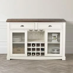 Cottonville Server By Greyson Living - Distressed Antique White