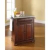 Alexandria Granite Top Portable Kitchen Island/Cart - Portable - Mahogany -Gourmet Interiors 86cd5b96 f173 46d2 89e1 fab231eb8f51