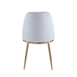 Porthos Home Dani Dining Chairs Set Of 2, Velvet Upholstery, Gold Legs - Green -Gourmet Interiors 870e2414 29c1 4ce1 a2f0 c6f73de00cf8