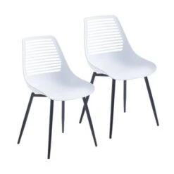 Porthos Home Ebrill Dining Chairs Set Of 2, Plastic Shell, Iron Legs - Black 36 Porthos Home Ebrill Dining Chairs Set Of 2, Plastic Shell, Iron Legs - Black -Gourmet Interiors 87c13072 a714 4c5f be26 44cd3dbd5a7c
