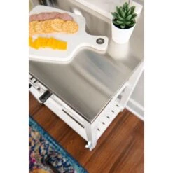 Causey Kitchen Cart White 13 Causey Kitchen Cart White -Gourmet Interiors 87d47aa6 973c 435c bc33 d78e31c5227e