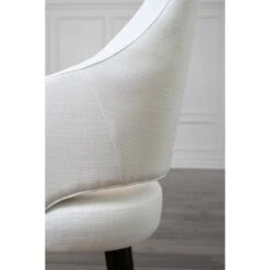 Abbyson Mansell Linen Upholstered Dining Chair - Single - Dark Blue -Gourmet Interiors 898a0bc7 0221 46f6 8e9b 763fe72dc657