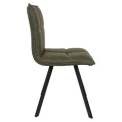 LeisureMod Wesley Modern Leather Dining Chair With Metal Legs Set Of 2 - Light Brown -Gourmet Interiors 89efb54e d24c 4e7a aa73 9df0692e1dd6