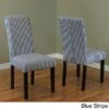MONSOON Villa Set Of 2 Stripe Linen Dining Chairs - Villa Blue Stripe Linen Dining Chairs (Set Of 2) -Gourmet Interiors 8a3e9773 421c 46b5 b8f9 3d7bacfb0fbb