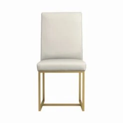 Strick & Bolton Edmiston Grey/ Aged Gold Dining Chairs (Set Of 2) - Dining Height - Set Of 2 - Aged Gold -Gourmet Interiors 8a3f0511 991c 46ec a950 9c2408185a35