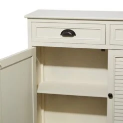 MDF Farmhouse Cabinet 35 X 40 X 12 - Cream -Gourmet Interiors 8c1b167f e16f 41e7 ad2b 2b57db9a81f5