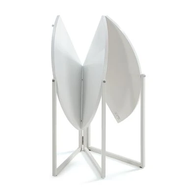 Somette Round Foldaway Dining Table - Matte Grey 6 Somette Round Foldaway Dining Table - Matte Grey - Image 4