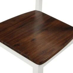 6 Piece Dining Table Set With Bench, Table Set With Waterproof Coat - Ivory And Cherry -Gourmet Interiors 8ed87db2 e708 4126 95ab 7a4b90bf309b