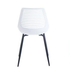 Porthos Home Ebrill Dining Chairs Set Of 2, Plastic Shell, Iron Legs - Black 40 Porthos Home Ebrill Dining Chairs Set Of 2, Plastic Shell, Iron Legs - Black -Gourmet Interiors 8fc74694 30ca 403c a458 3357dcd41ce2