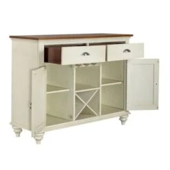 The Gray Barn Ocean Isle Bisque With Natural Pine Buffet - Brown -Gourmet Interiors 90b2e492 9a9b 417c aabe 8a7238d91ab5