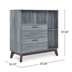 Rattler Indoor 2 Drawer Cabinet By Christopher Knight Home - Sanremo Oak + Wenge -Gourmet Interiors 929ad240 4730 4425 8506 387c9747dacc