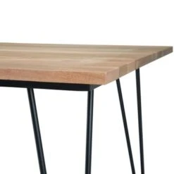 WYNDENHALL Moreno Industrial Mango Wood Dining Table - 42 Inches Wide -Gourmet Interiors 938e0c52 2507 462a 9588 443b52caa4ff
