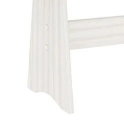 Living Essentials By Hillsdale Gablewood Wood L-Shaped Dining Nook, Washed White With Honey Tops - 28.75H X 39.25W X 23.5D - Washed White W/ Honey Tops -Gourmet Interiors 93b26f7f 7ebe 4688 9d7c be653c3f0411