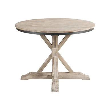 The Gray Barn Whistle Stop Round Standard Height Dining Table - Beach 4 The Gray Barn Whistle Stop Round Standard Height Dining Table - Beach - Image 2