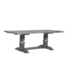 ACME Leventis II Dining Table In Weathered Gray -Gourmet Interiors 98474b14 b6d6 4de5 900d 16aafeae292d