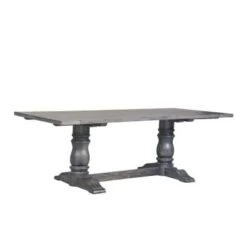 ACME Leventis II Dining Table In Weathered Gray