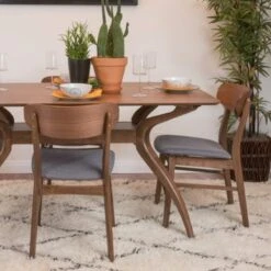Fabric-upholstered Wood Dining Chairs (Set Of 2) By Christopher Knight - Mint -Gourmet Interiors 986abe5d f1c7 4b38 bc97 8c5a4910dc00