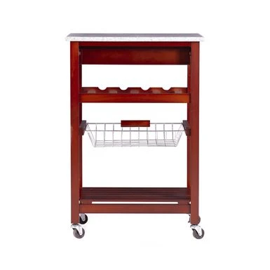 Denton Kitchen Island With Granite Top Wenge 6 Denton Kitchen Island With Granite Top Wenge - Image 4