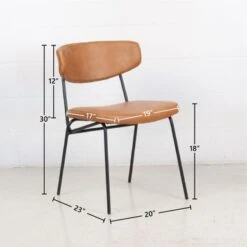 (Set Of 2) Ingrid Modern Faux Leather Dining Chair - Gray -Gourmet Interiors 98c8d878 4553 4c17 84bc 84f5206ebed6