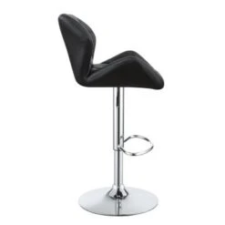 Adjustable Bar Stools Chrome And Black (Set Of 2) -Gourmet Interiors 98e99629 217d 45f7 b0b2 80f6e3928f8a