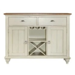The Gray Barn Ocean Isle Bisque With Natural Pine Buffet - Brown -Gourmet Interiors 997acc9d b3f5 4c1f 9790 361a55cd0955