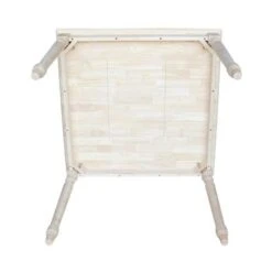 The Gray Barn Fairy Glen Unfinished Square 30-inch Shaker-style Solid Wood Dining Table - Unfinished -Gourmet Interiors 9a762a9c 2c3c 4076 b3c1 a4e04b19ec39