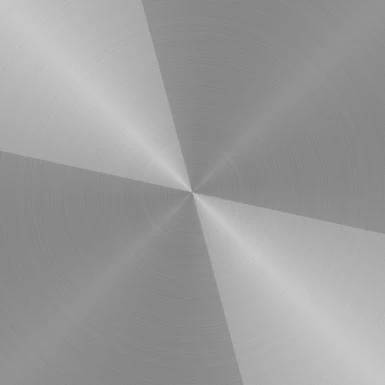 Somette Benz 47" Round Glass Table With Tapered Art Deco Base - Silver 8 Somette Benz 47" Round Glass Table With Tapered Art Deco Base - Silver - Image 6