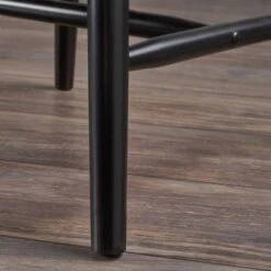 Ansley Farmhouse Cottage 7-piece Wood Dining Set By Christopher Knight Home - Black + Natural Walnut -Gourmet Interiors 9bbb9813 7bae 4a7e 8c29 f6ba139b560a