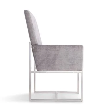 Element Dining Armchair - Steel Grey - Dining Chairs - Upholstered 12 Element Dining Armchair - Steel Grey - Dining Chairs - Upholstered - Image 10