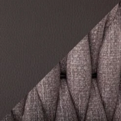 Porch & Den Randolf Braided Dining Chair - Set Of 2 - Sea Green Fabric & Green Faux Leather -Gourmet Interiors 9cdcbacd f4c2 464b b13c 055661701ebe