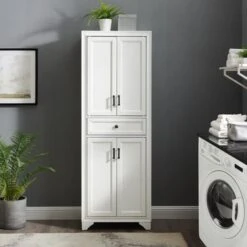 Tara Pantry - 23.75"W X 15"D X 67.75"H - White -Gourmet Interiors 9cec87f8 b76f 48cc a207 0afcefb7094a