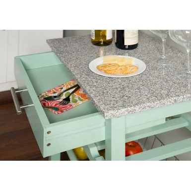 Ravenel Kitchen Island With Green 7 Ravenel Kitchen Island With Green - Image 5
