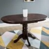 Dilon Extendable Oval Pedestal Dining Table - Cappuccino - Cappuccino -Gourmet Interiors 9f436072 10b6 41e5 bc52 af760b4a93c7