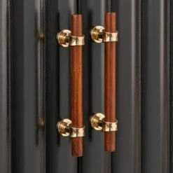 Angelo:HOME Minka Mid-Century Scalloped Front Cabinet - Black -Gourmet Interiors 9fa244b2 accc 48c4 ac3b afbc43145069