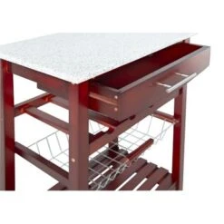 Denton Kitchen Island With Granite Top Wenge 19 Denton Kitchen Island With Granite Top Wenge -Gourmet Interiors a01c31be 1ec9 4f8d b4c6 06f061402bc0