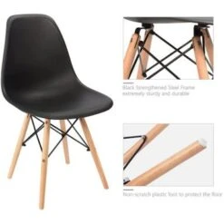 Homall Modern Dining Chairs -Set Of 4 - Grey -Gourmet Interiors a20a1c7a 5129 4101 9a43 404027d1e047