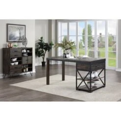 Somette Canyon Ridge Brown Counter Height Dining Table - 66"W X 36"D X 36"H - 66"W X 36"D X 36"H - Brown -Gourmet Interiors a2d25112 e536 498e a018 50e1454fccfd