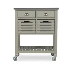 Rembert Kitchen Cart Grey -Gourmet Interiors a37b0eda a8b0 4598 b284 2470c4b26189