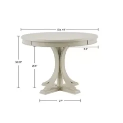 Antique Cream Helena Round Dining Table -Gourmet Interiors a60229e1 24e8 4f34 b1bf 7126e3ea7b61
