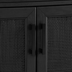 Milo Sideboard - 15.75"x56"x36" - 15.75"x56"x36" - Black -Gourmet Interiors a6240a10 a748 4ad9 b642 05bc5718b66f