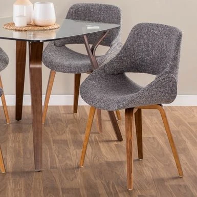 Carson Carrington Svellingen Mid-Century Modern Cross Frame Bent Wood Chair (Set Of 2) - Cream Faux Leather 4 Carson Carrington Svellingen Mid-Century Modern Cross Frame Bent Wood Chair (Set Of 2) - Cream Faux Leather - Image 2