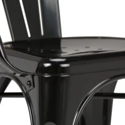 WYNDENHALL Elisse Industrial Metal Dining Arm Chair (Set Of 2), Fully Assembled - 20.6"w X 19.7"d X 28.3"h - Distressed Black And Silver 35 WYNDENHALL Elisse Industrial Metal Dining Arm Chair (Set Of 2), Fully Assembled - 20.6"w X 19.7"d X 28.3"h - Distressed Black And Silver -Gourmet Interiors a8170c14 feca 4619 bb61 20836cc285dc