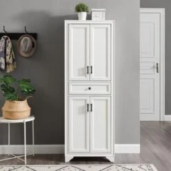 Tara Pantry - 23.75"W X 15"D X 67.75"H - White -Gourmet Interiors a9502085 321d 41dd a518 9437c4ad6241