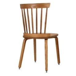 Black Solid Wood Slat Back Windsor Dining Chairs, Set Of 2/4 - 34.06" H X 16.54"W X 16.93"D - Set Of 2 - Blue -Gourmet Interiors acf6de6e 7be2 4eeb b3dc 6b4110d52810