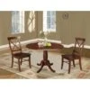 42" Round Top Dining Table And Two Chairs - Espresso - Espresso -Gourmet Interiors adad62f8 20b3 4013 99f5 f72575f3566f